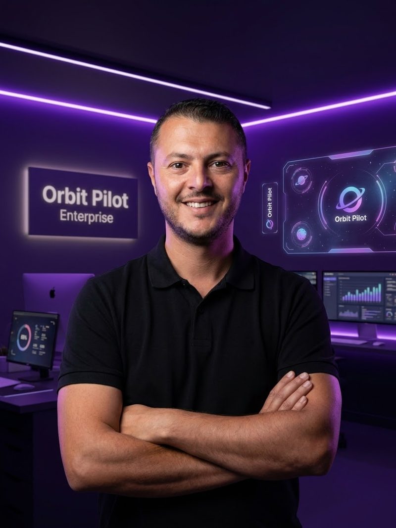 Mohamed, fondateur d'Orbit Pilot